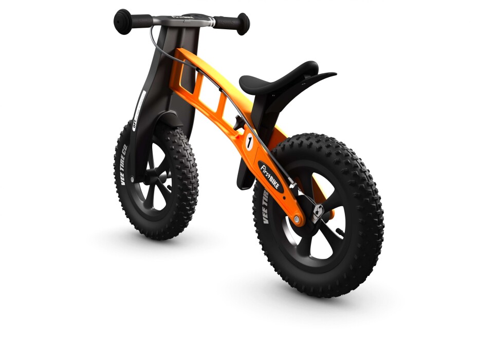 Dětské odrážedlo FirstBike  FAT Edition Orange - main (3)