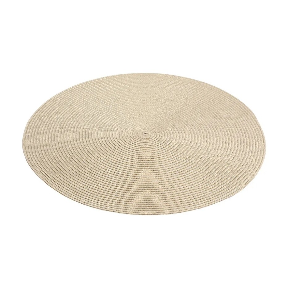 Altom Prostírání Straw béžová, pr. 38 cm, sada 4 ks - main (0)