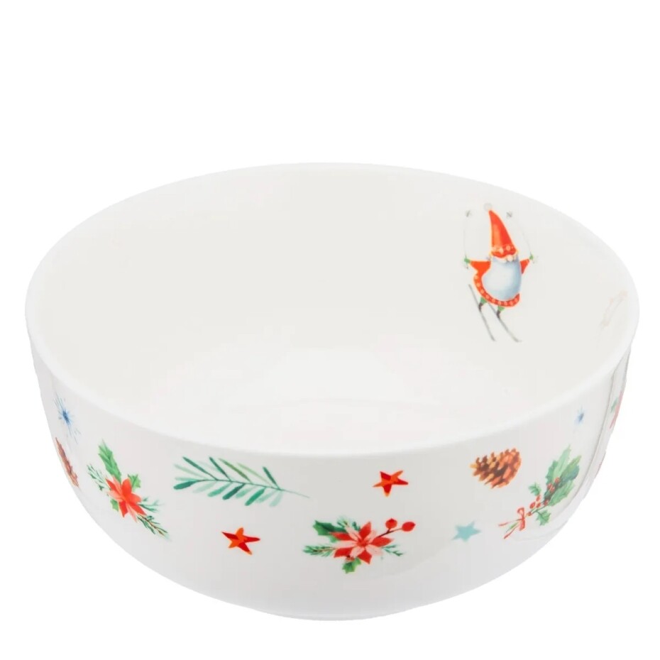Altom Porcelánová miska Winter Gnomes 14 cm, 600 ml - main (2)