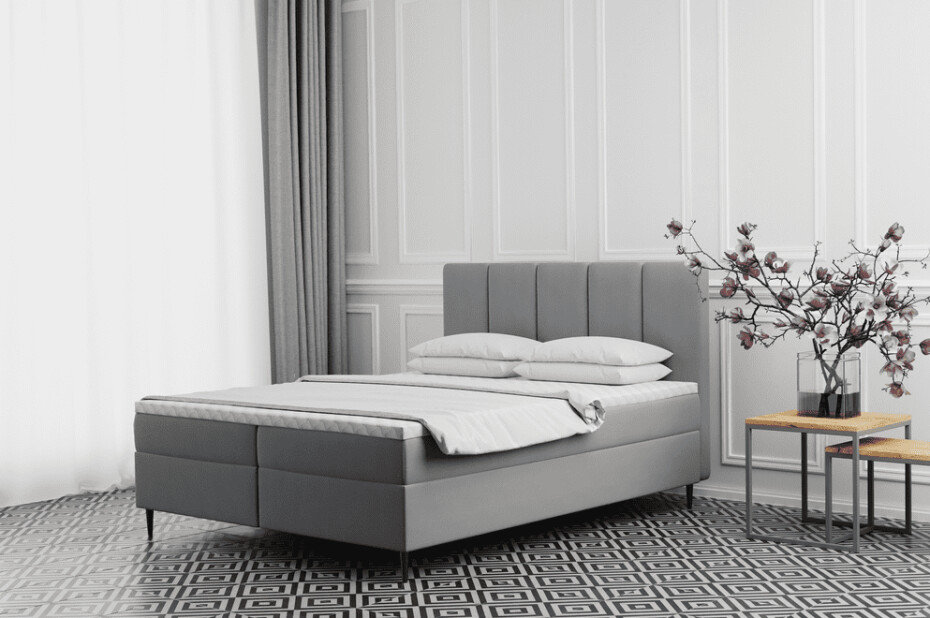 Elvisia Manželská postel SOFIA Boxspring s topperem | 180 x 200 cm - main (1)