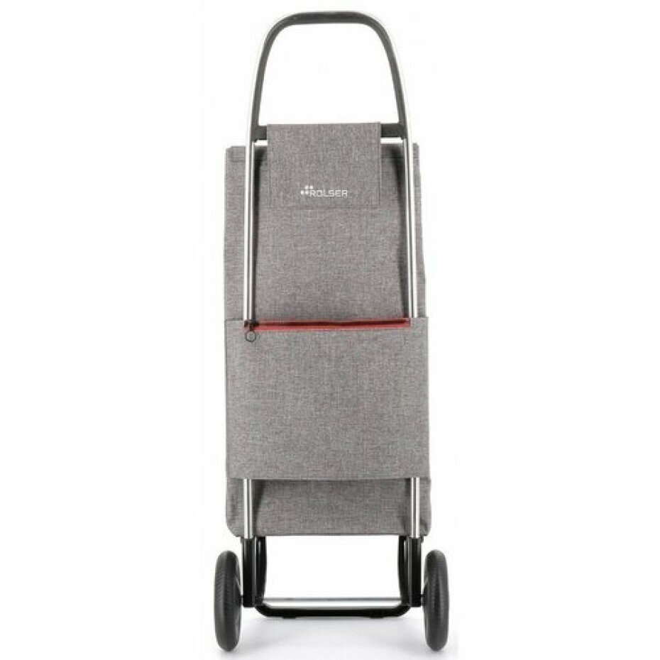 Rolser Wallaby Tweed RG2, šedá nákupní taška na kolečkách  - main (3)