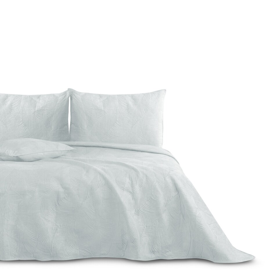 AmeliaHome Oboustranný přehoz na postel Palsha silver, 220 x 240 cm - main (2)