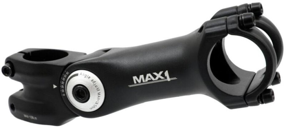 Max1 stavitelný představec 125/60°/31,8 mm černý - main (0)