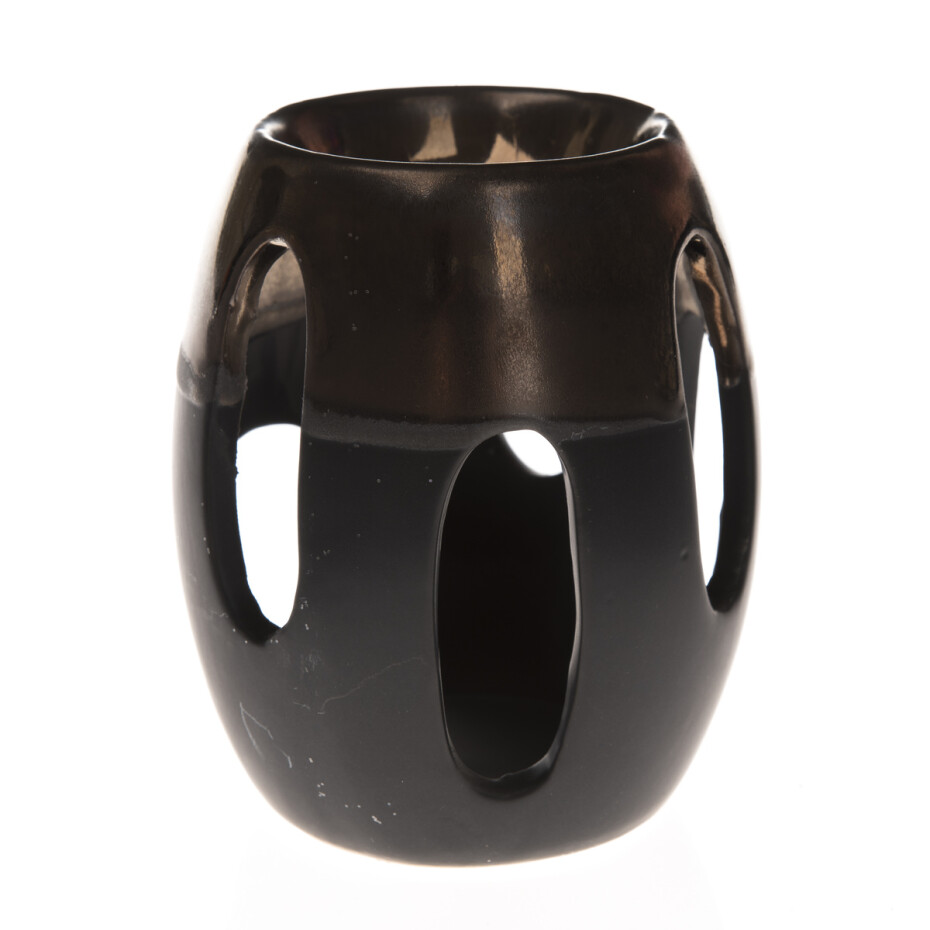 Keramická aromalampa Modern, 9,5 x 11,5 x 9,5 cm - main (0)