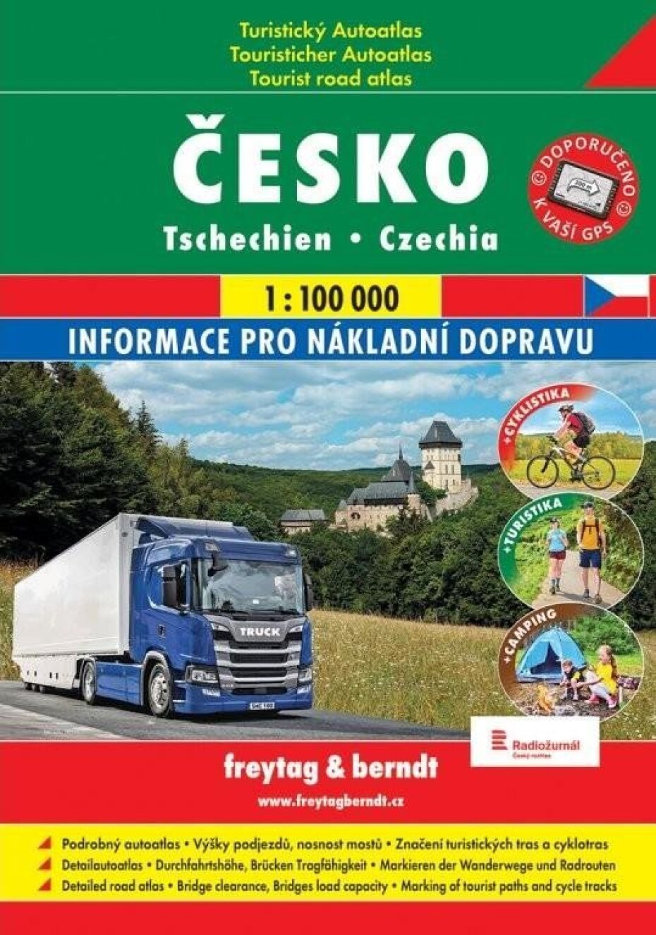 Česko autoatlas 1:100 000 (A4, spirála) - main (0)