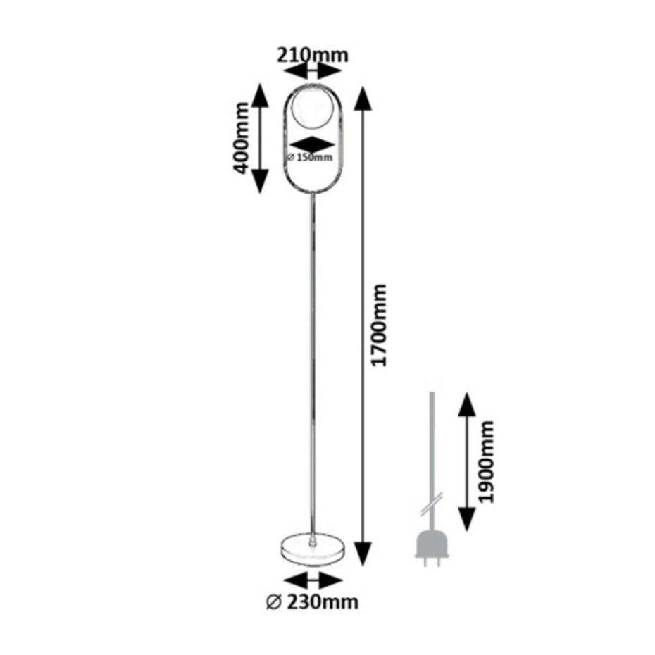 Rabalux 74029 stojací podlahová lampa Ghita - main (2)