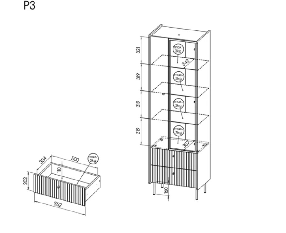 Dolmar Vitrína ESPRITE P3 - main (10)