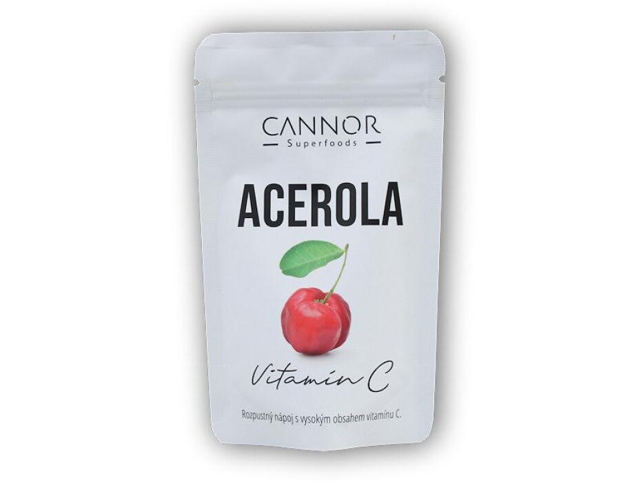 Cannor Acerola nápoj s vysokým obsahem vitamin C 60g - main (0)