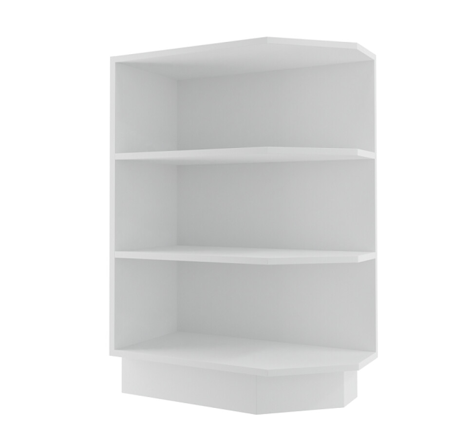 ArtExt Kuchyňská skříňka spodní ukončovací SILVER | D6 30 Barva korpusu: Grey - main (14)