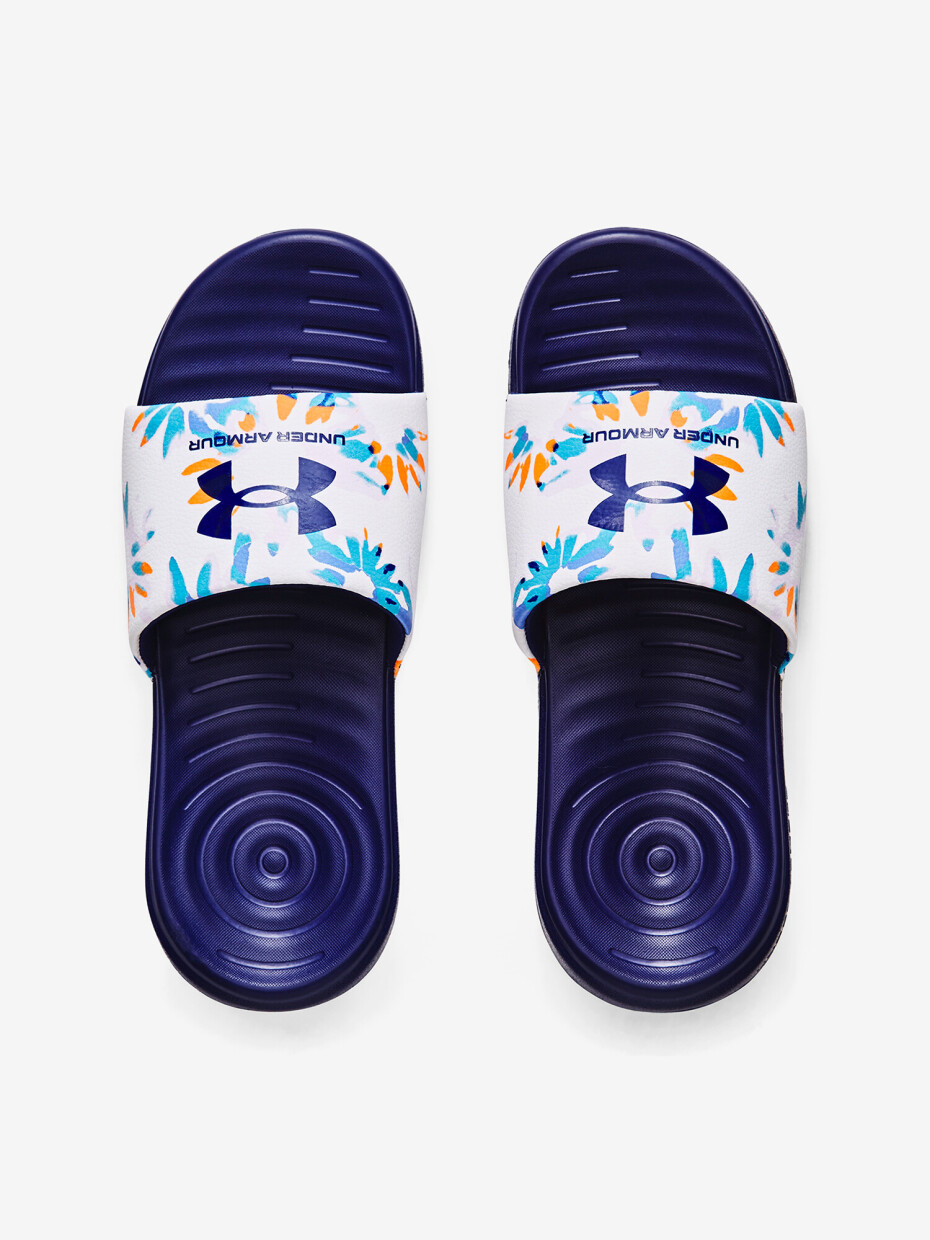 Dámské pantofle Under Armour Ansa Graphic-WHT  EUR 40,5 - main (1)