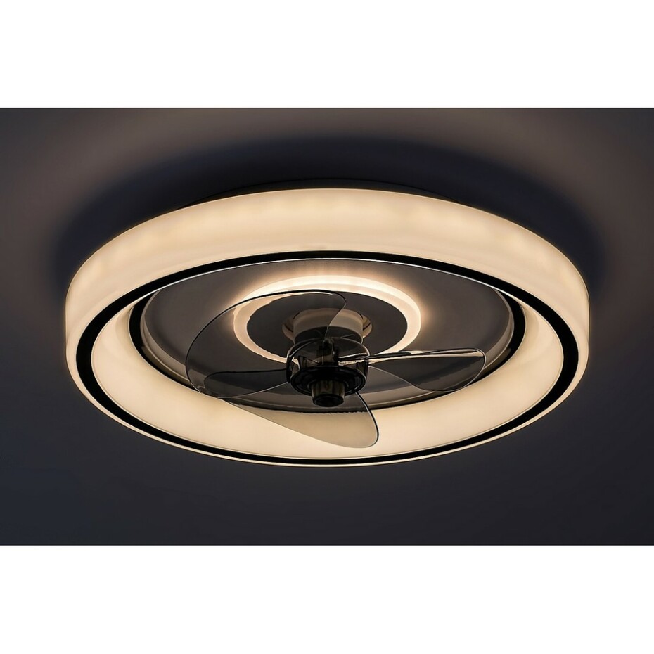 Rabalux 71009 stropní ventilátor s LED světlem Horacio, černá - main (3)