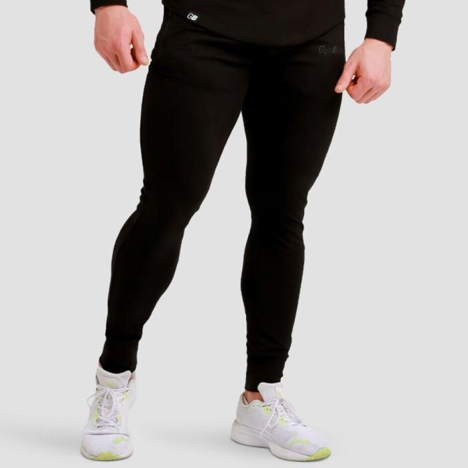 GymBeam Tepláky Urban Black - main (0)