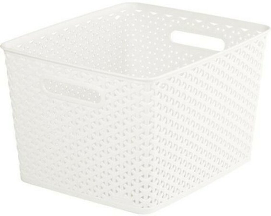 Úložný box RATTAN 'Y' STYLE - L krémový, Curver - main (0)