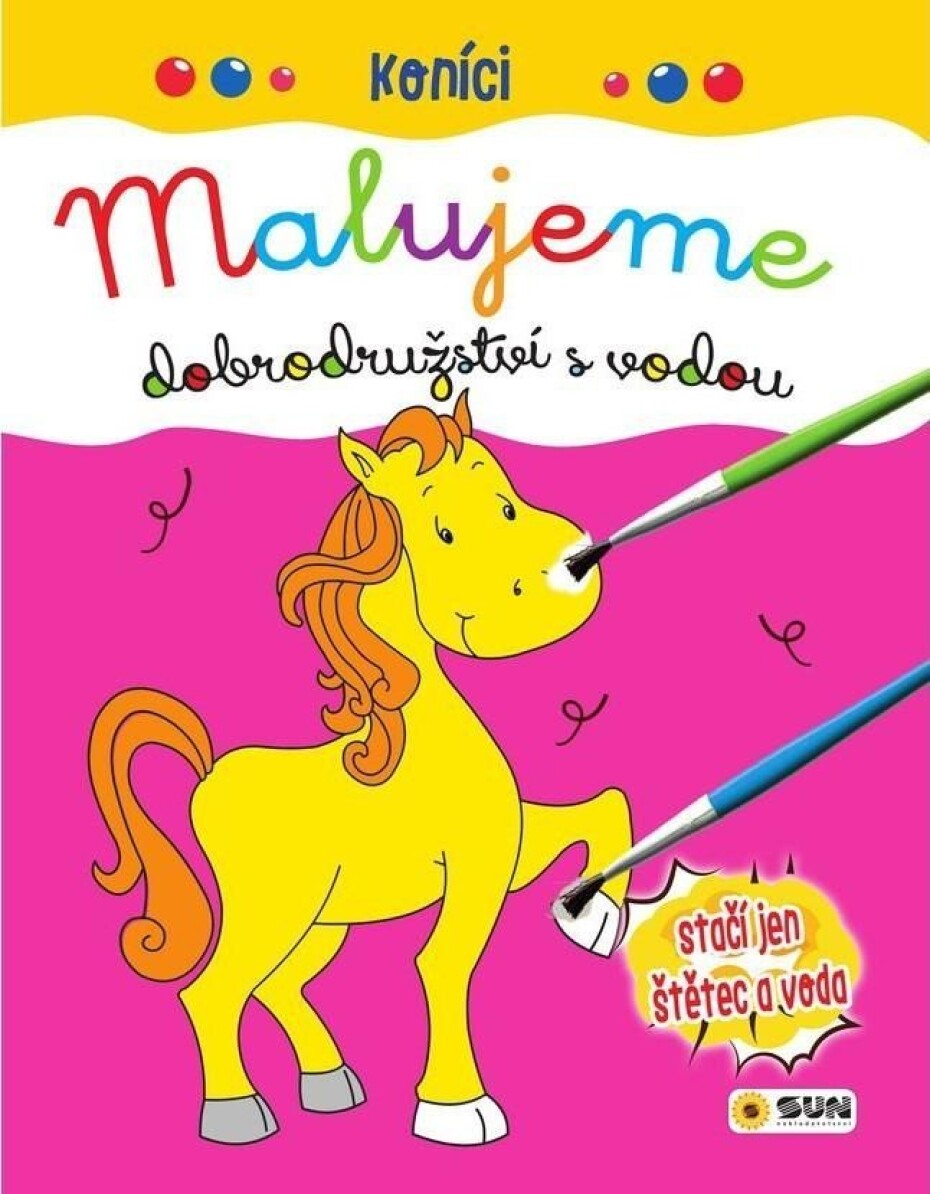 Koníci - Malujeme dobrodružství s vodou, 2.  vydání - main (0)