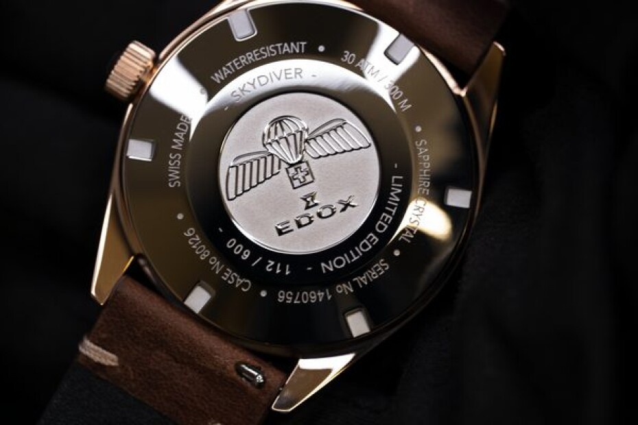 EDOX Skydiver Date Automatic 80126-BRN-BUIDR Limited Edition - main (38)