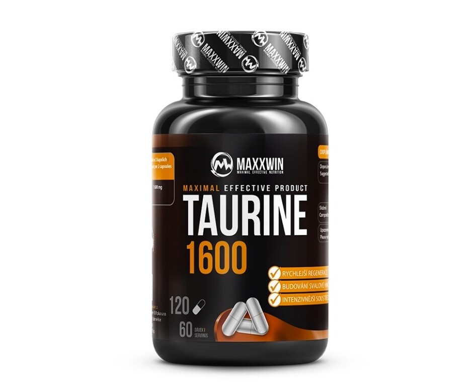 MAXXWIN Taurine 1600 120 kapslí - main (0)
