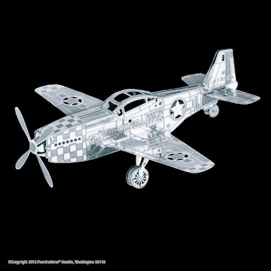 Piatnik Metal Earth Mustang P-51 - main (0)