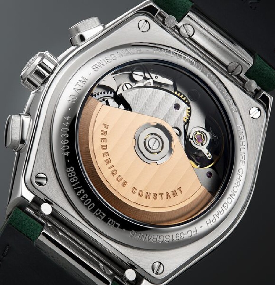 Frederique Constant Highlife Gents Chronograph Automatic Limited Edition FC-391SGR4NH6 - main (6)