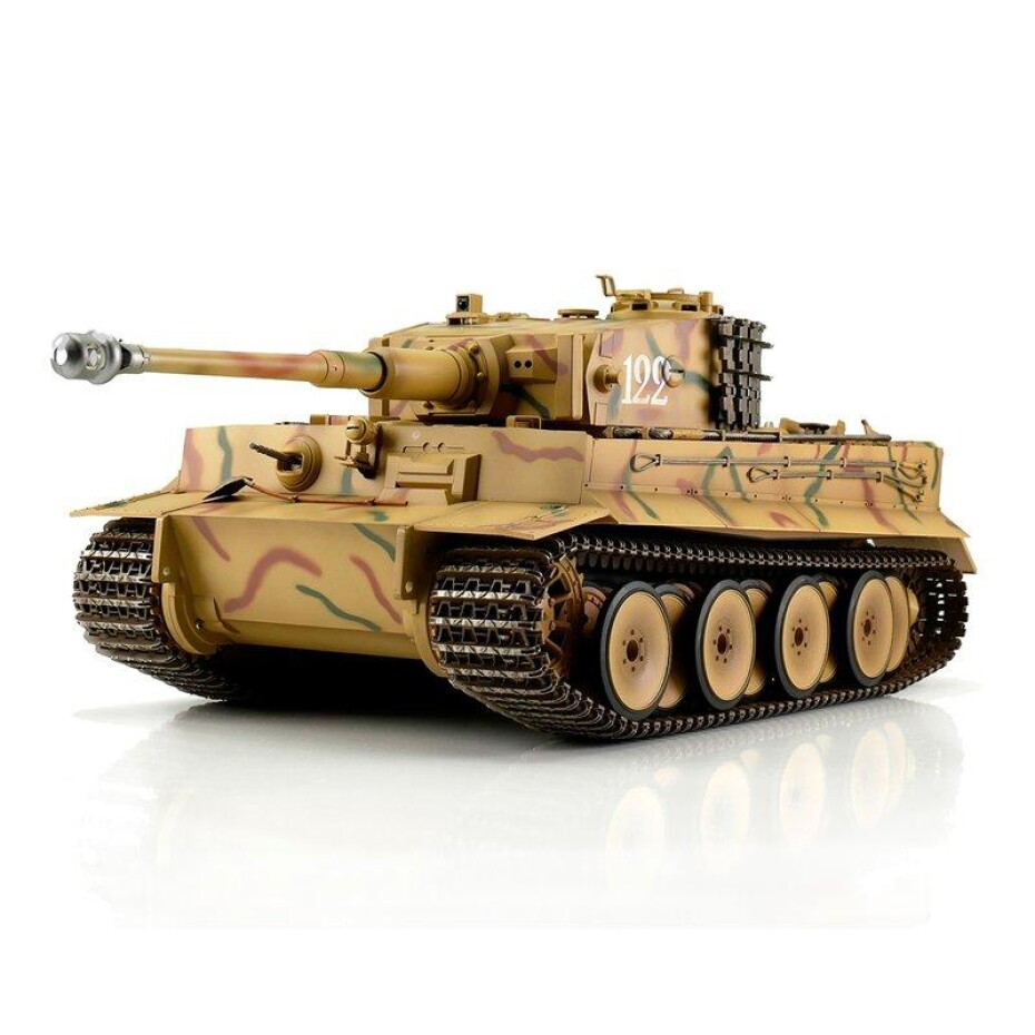 Torro RC tank German Tiger I IR 1:16 letní kamufláž 2,4 Ghz RTR, proporcionální - main (0)