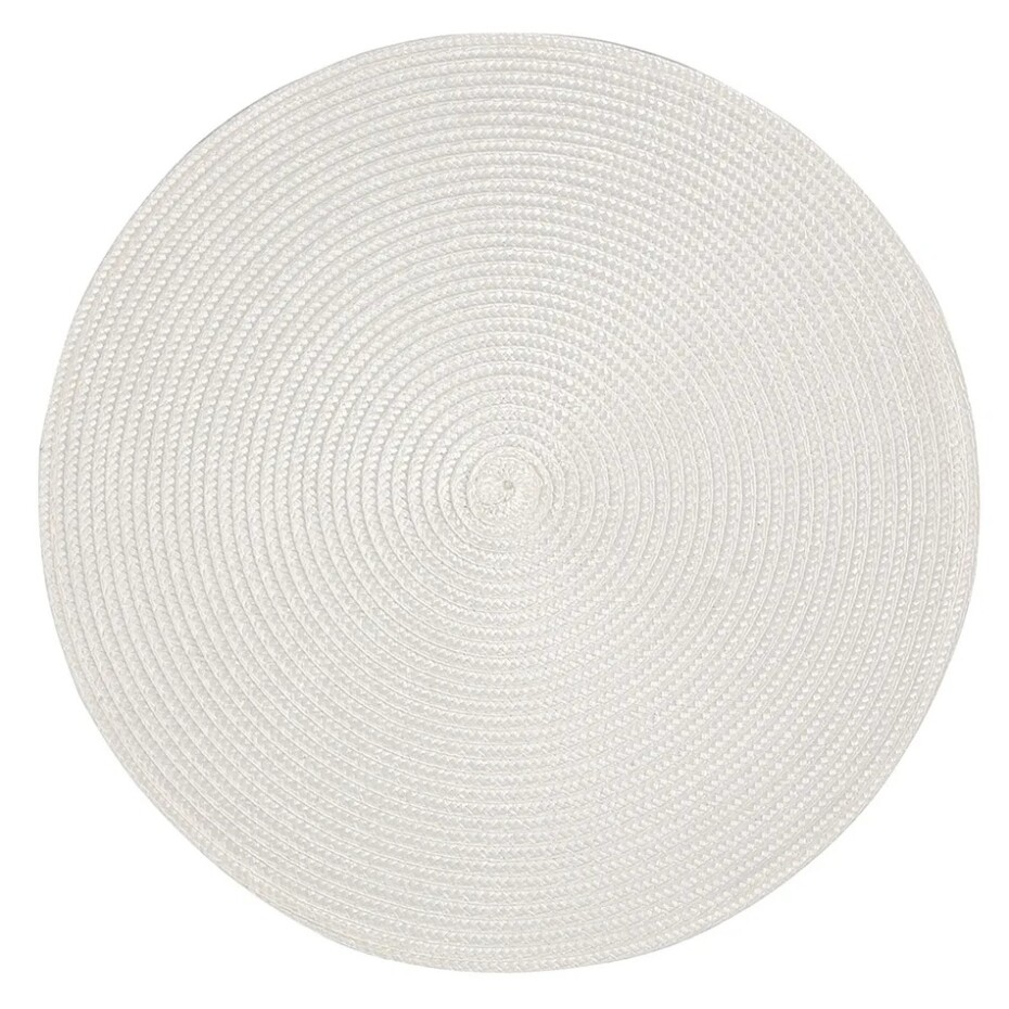 Altom Prostírání Straw bílá, pr. 38 cm, sada 4 ks - main (0)