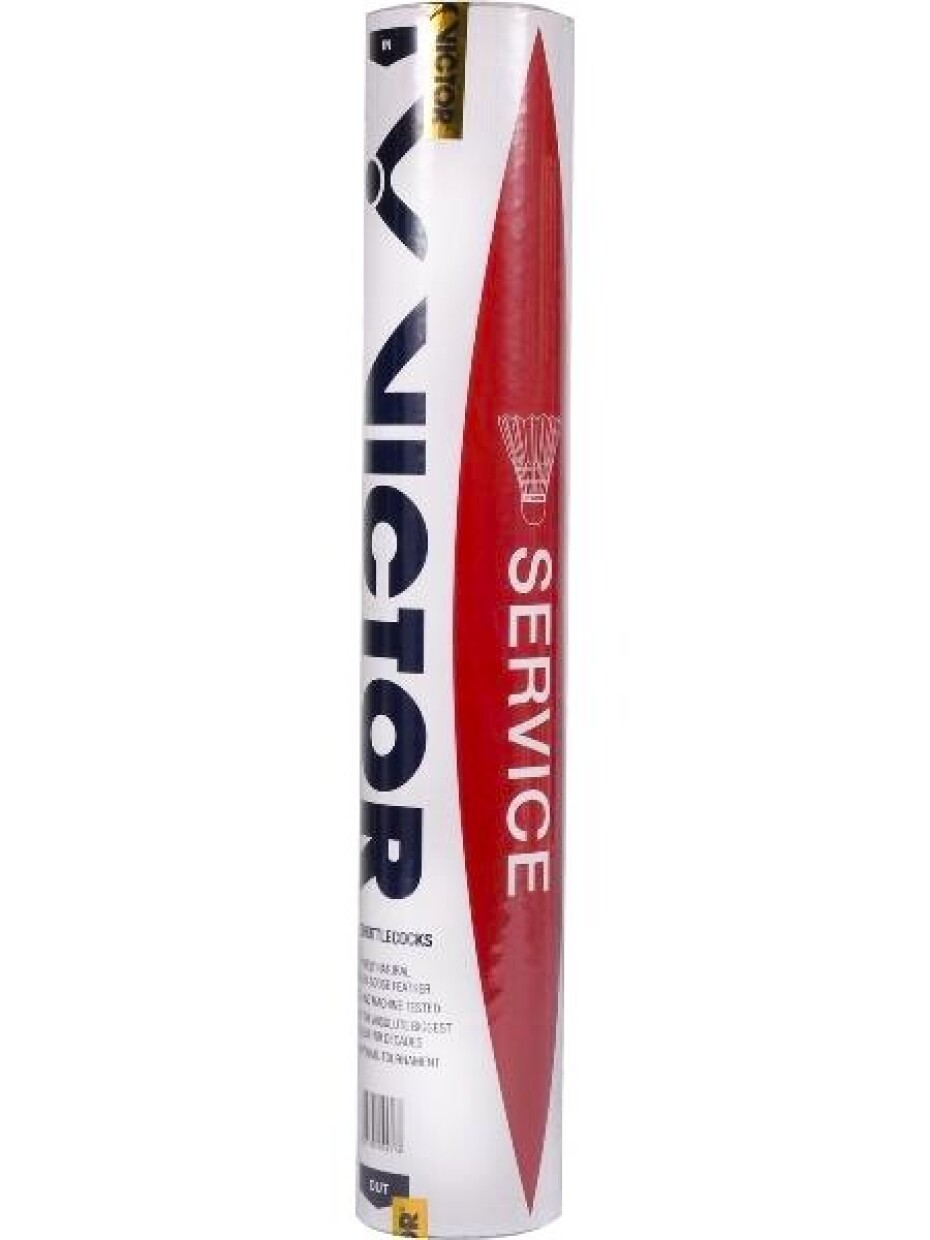 Badmintonové míče Victor  Service (12 Pack)  rychlost 77 (do 11-21°C) - M - main (0)