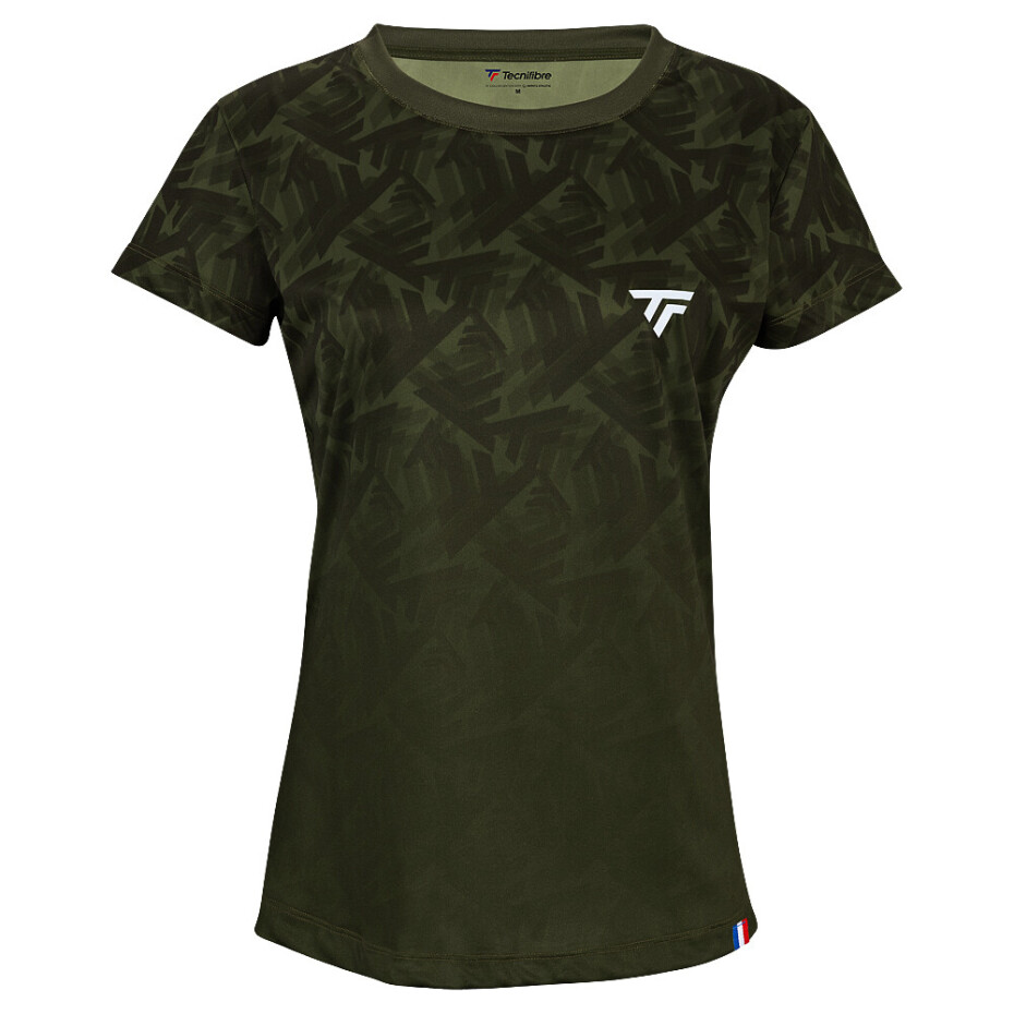 Dámské tričko Tecnifibre  X-Loop Tee Camo L - main (0)