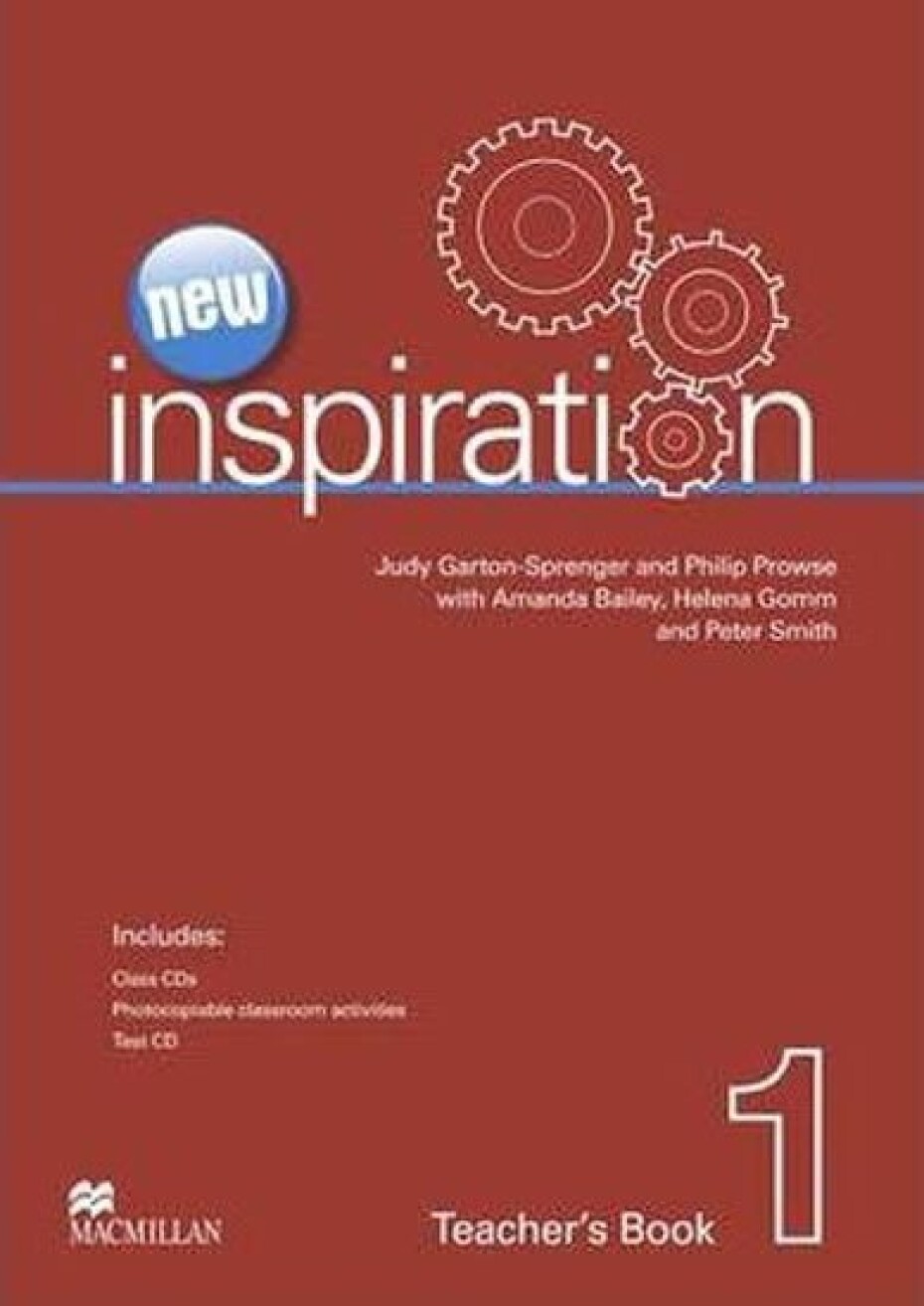 New Inspiration 1: Teacher´s Book Pack - Garton-Sprenger, Judy; Prowse, Philip - main (0)