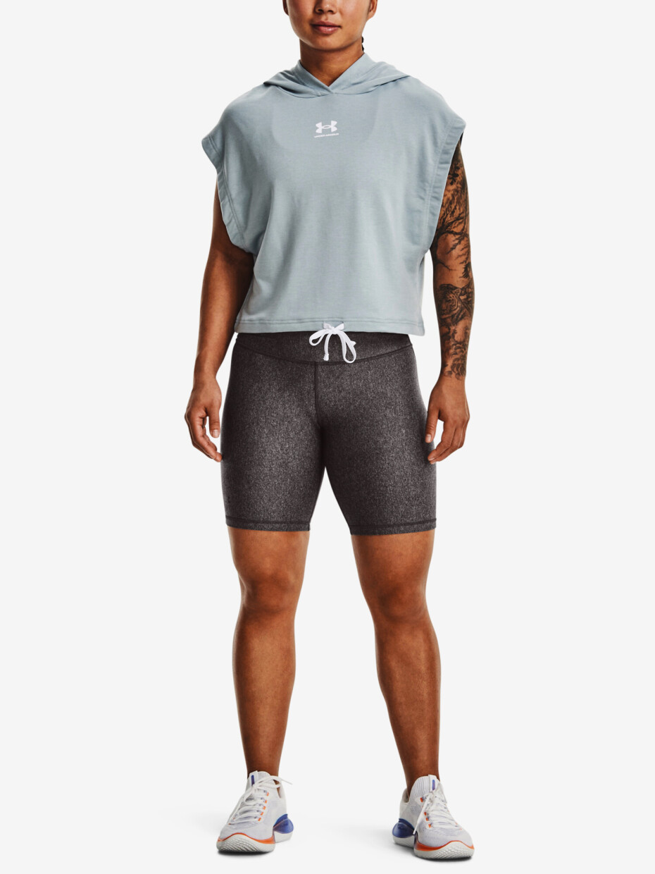 Dámská mikina Under Armour  Rival Terry SS Hoodie-BLU L - main (1)
