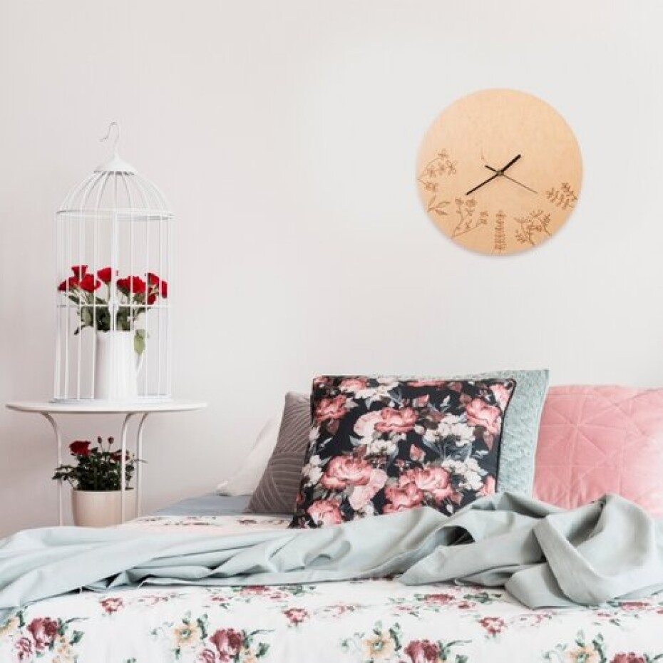 Hodiny nástěnné LOUKA pr. 34 cm  - main (2)