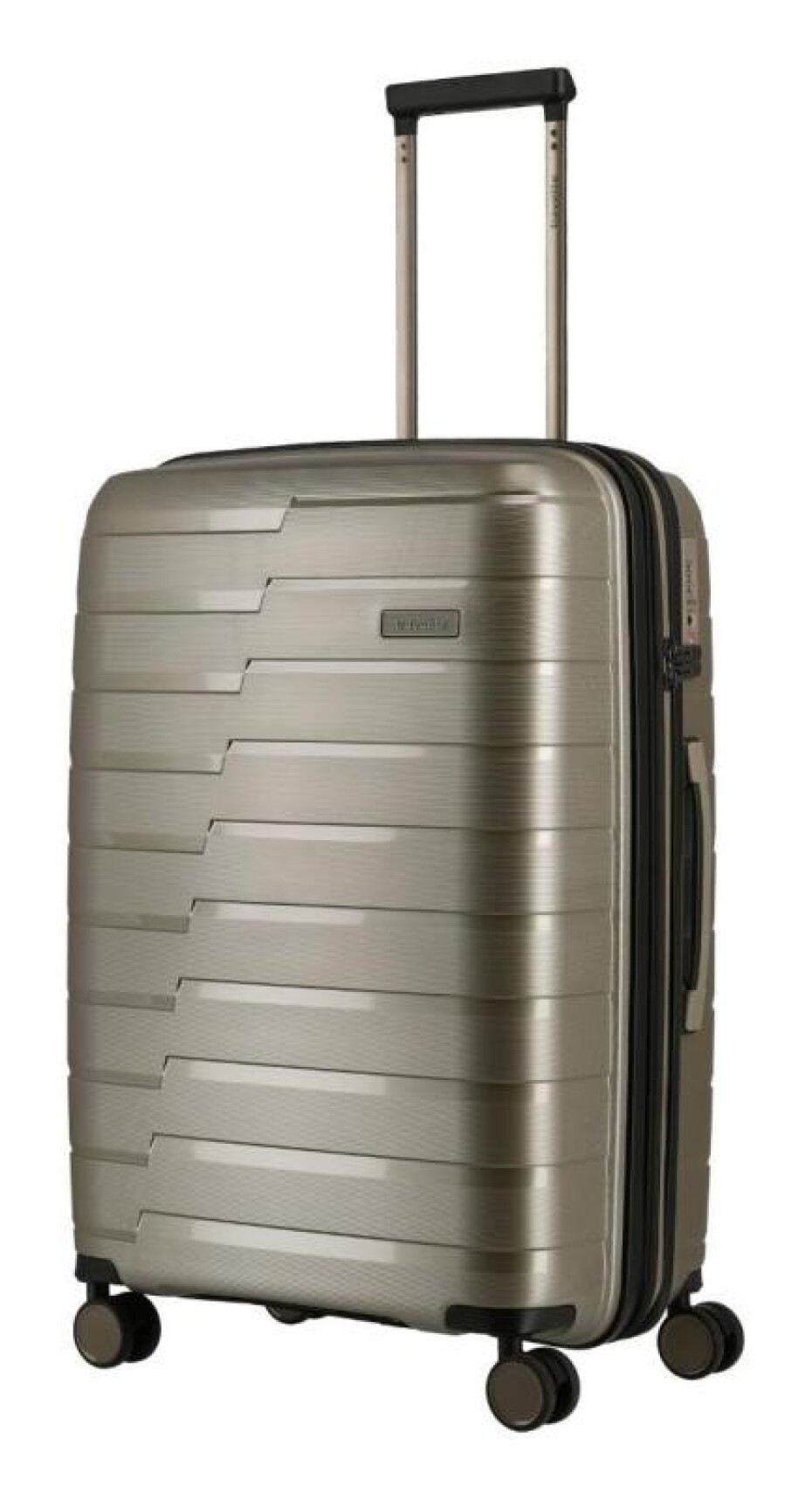 Travelite Air Base M Champagne metallic kufr + kosmetická taštička zdarma - main (0)
