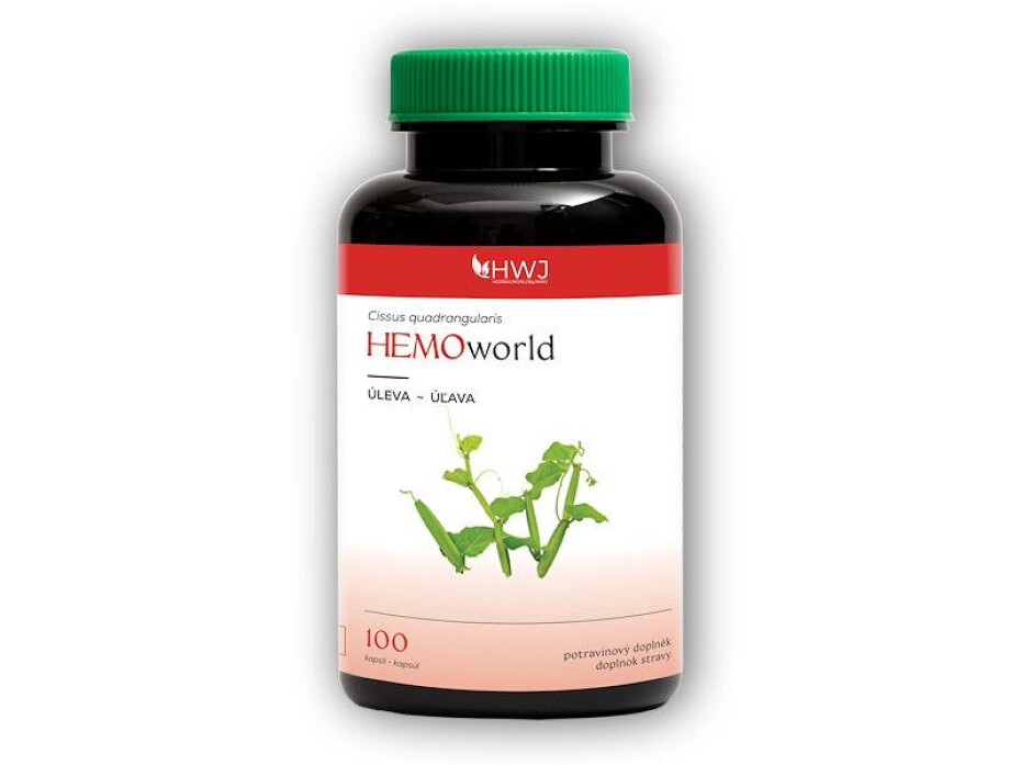 Herbal World HEMOworld - Žumen čtyřhranný 100 kapslí - main (0)