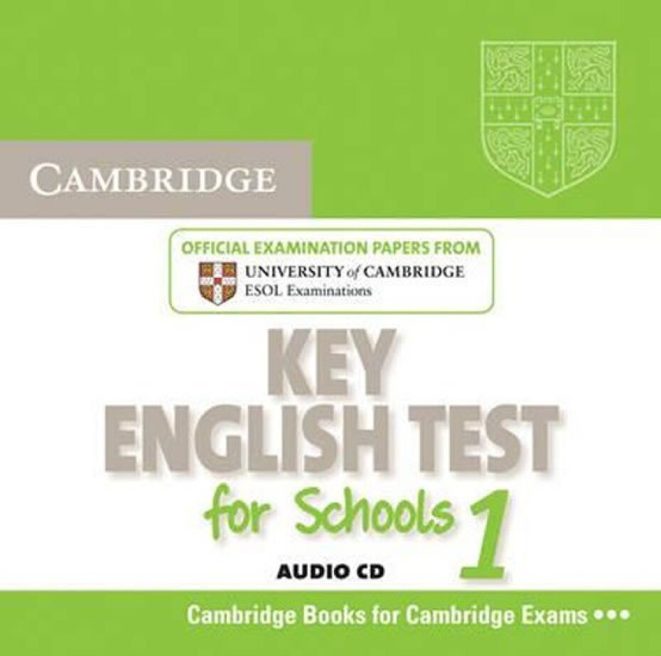 Cambridge Key English Tests for Schools 1 Audio CD - Cambridge ESOL - main (0)