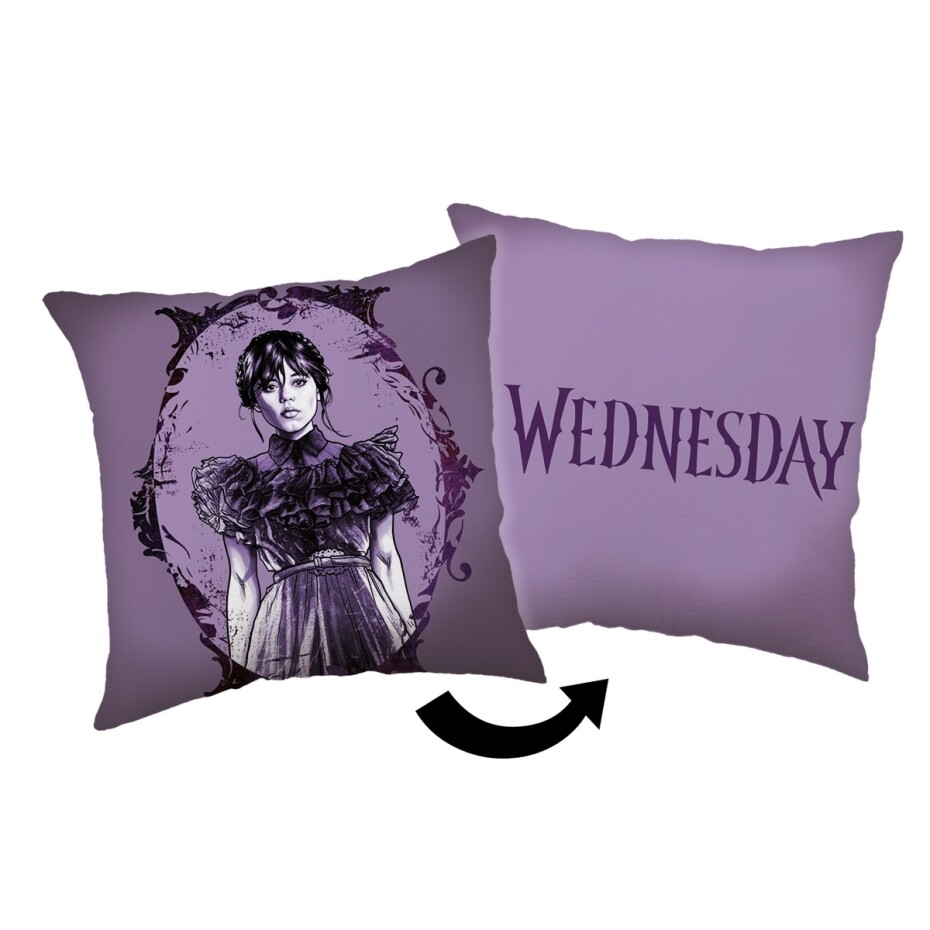 Jerry Fabrics Polštářek Wednesday Purple, 40 x 40 cm - main (0)