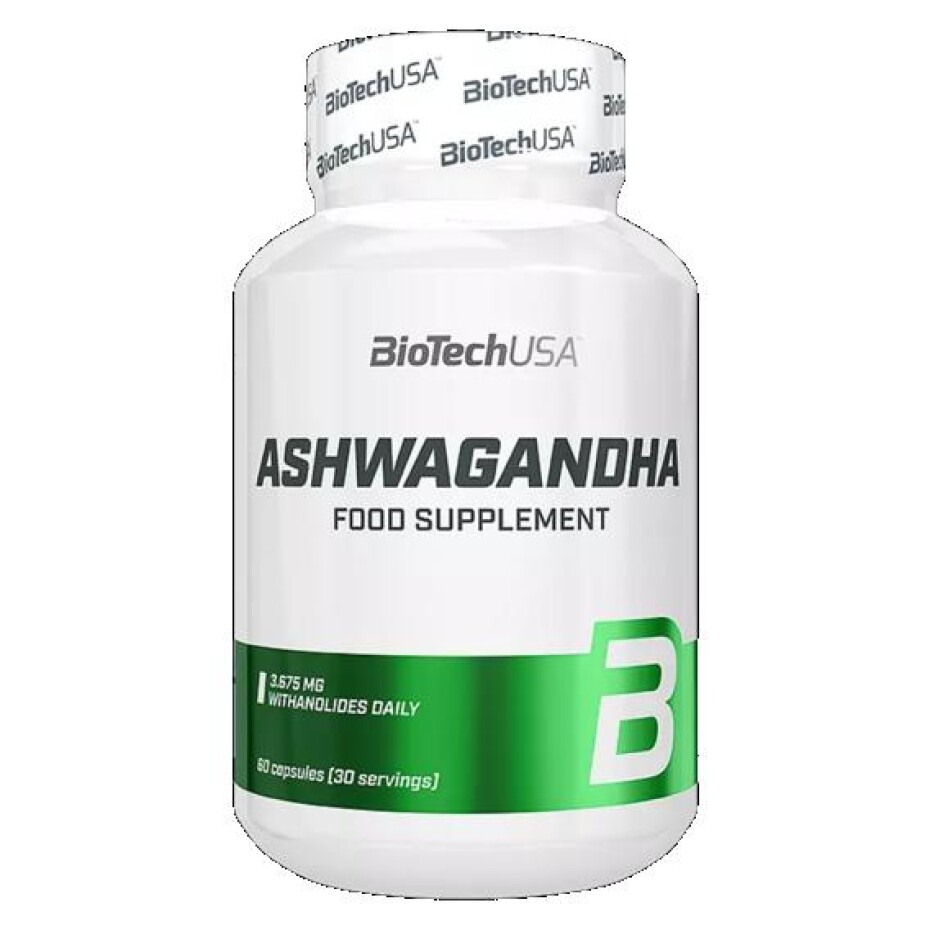 BiotechUSA Ashwagandha 60 kapslí - main (0)