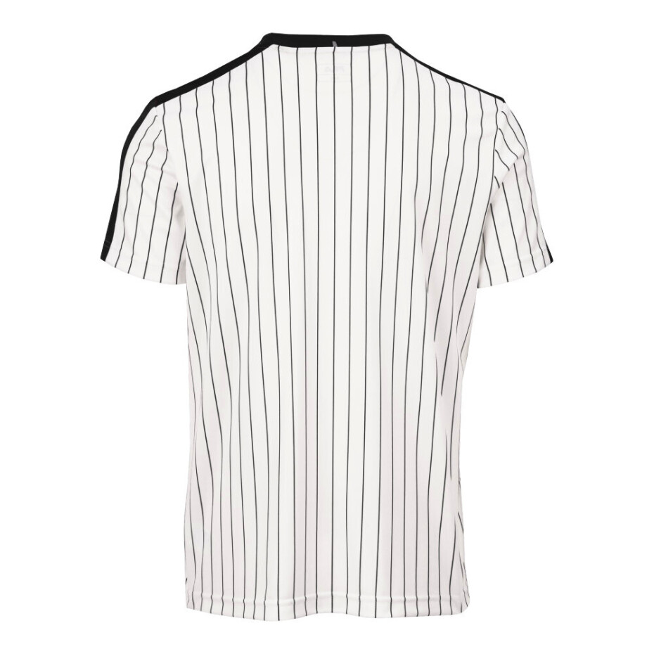 Pánské tričko Fila  T-Shirt Stripes Jascha 2 White Alyssum Stripes XL - main (1)