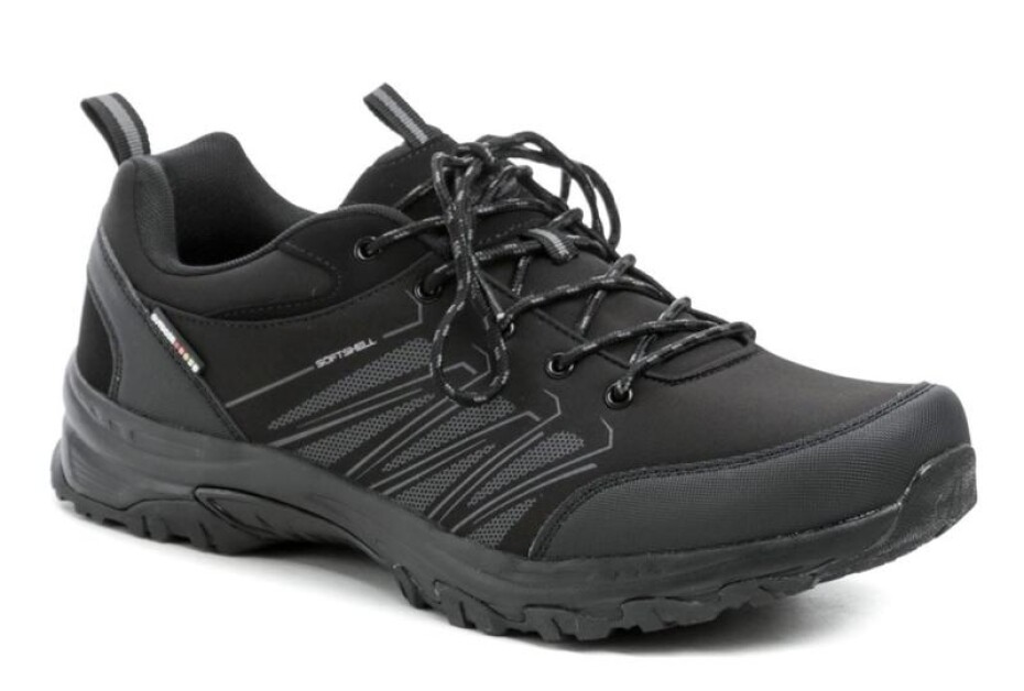 American Club WT222-24 černé pánské nadměrné softshell tenisky - main (0)