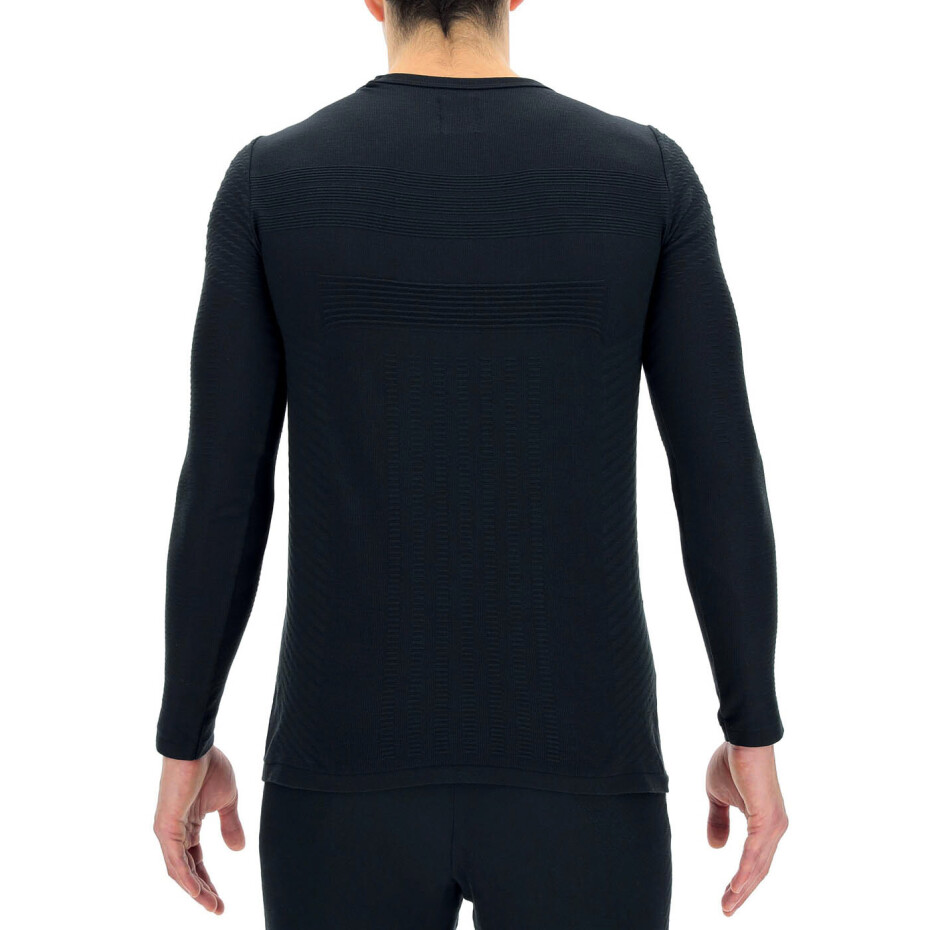 Pánské tričko UYN  Natural Training OW Shirt LS Blackboard  L - main (2)