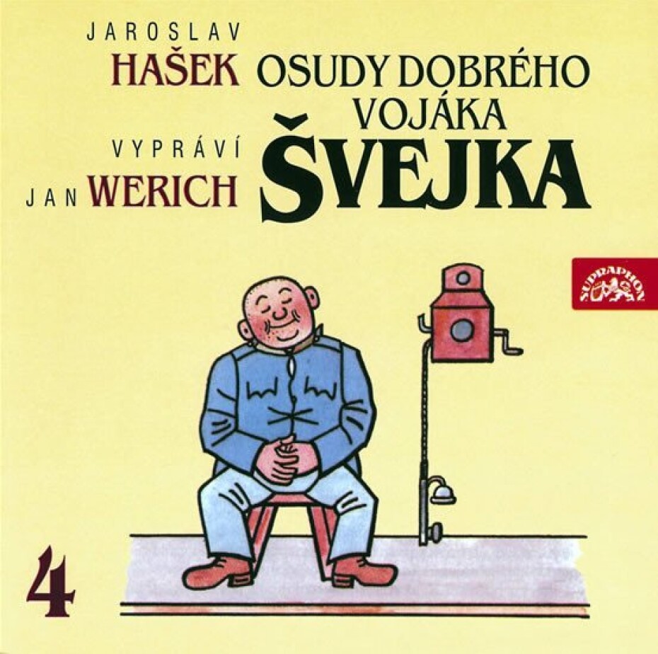 Osudy dobrého vojáka Švejka 4.díl - 2CD - Jaroslav Hašek - main (0)