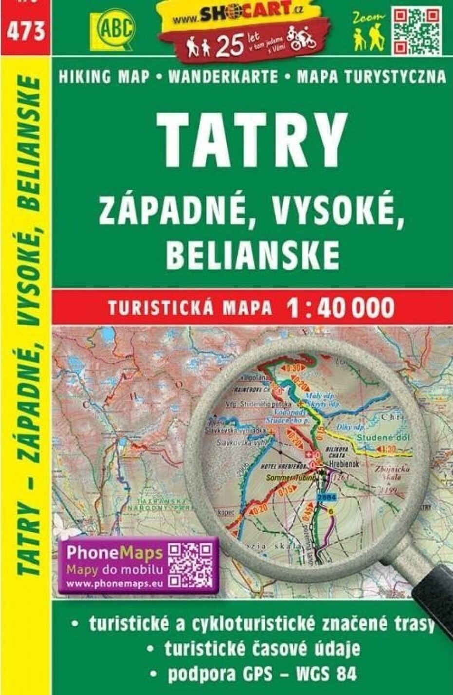 SC 473 Vysoké Tatry + Západné, Belianské 1:40 000 - main (0)