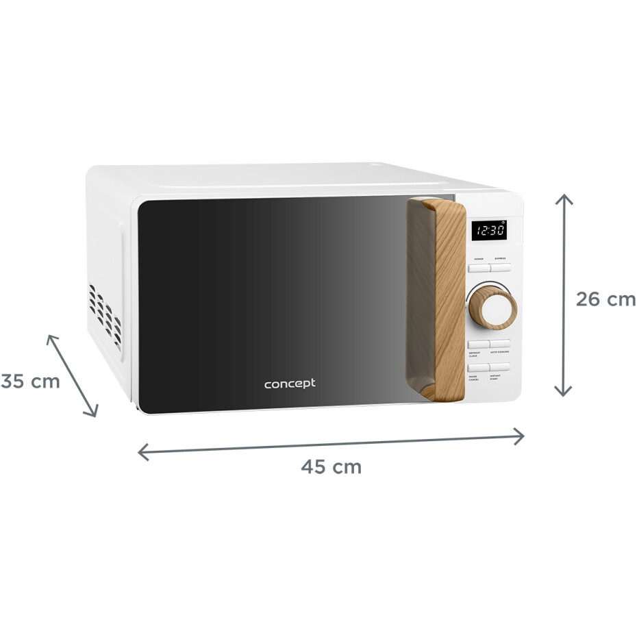 Concept MT4420WH mikrovlnná trouba, bílá - main (4)