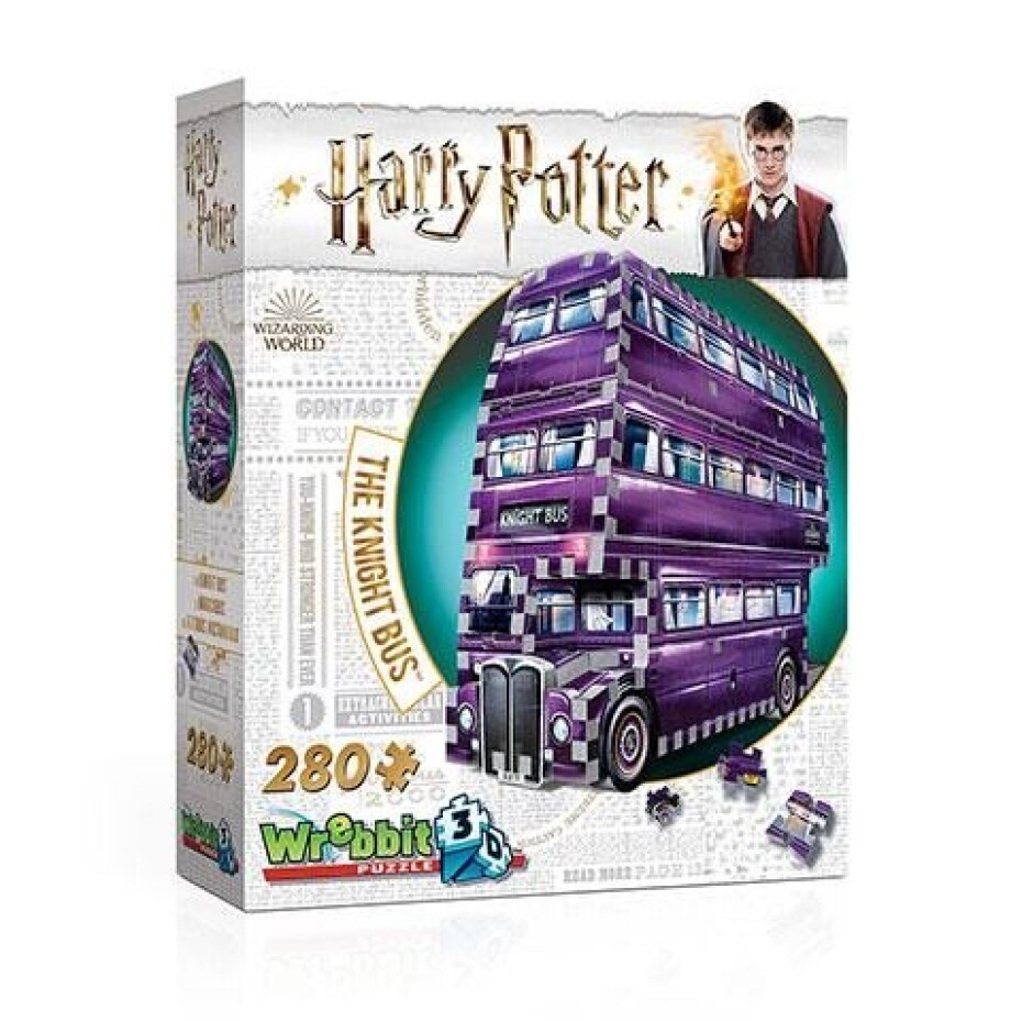 Puzzle 3D Harry Potter: Záchranný autobus 280 dílků - main (0)
