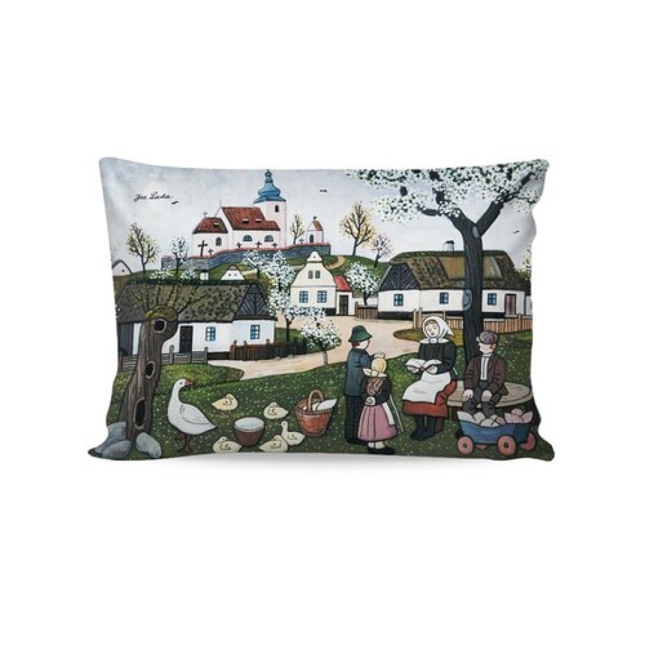 Matějovský Povlak na polštářek Deluxe Josef Lada Jaro, 33 x 50 cm  - main (0)