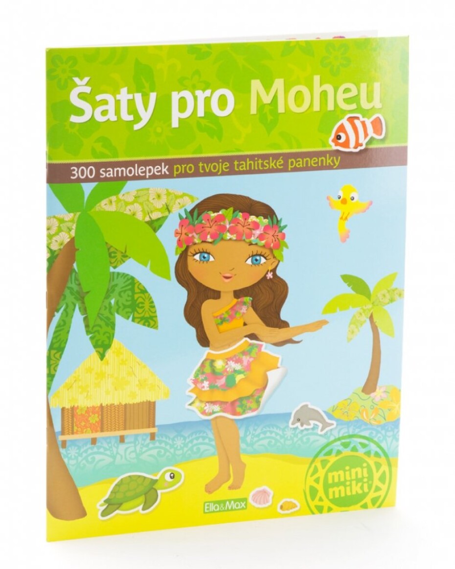 Šaty pro Moheu - kniha samolepek - Julie Camel - main (0)