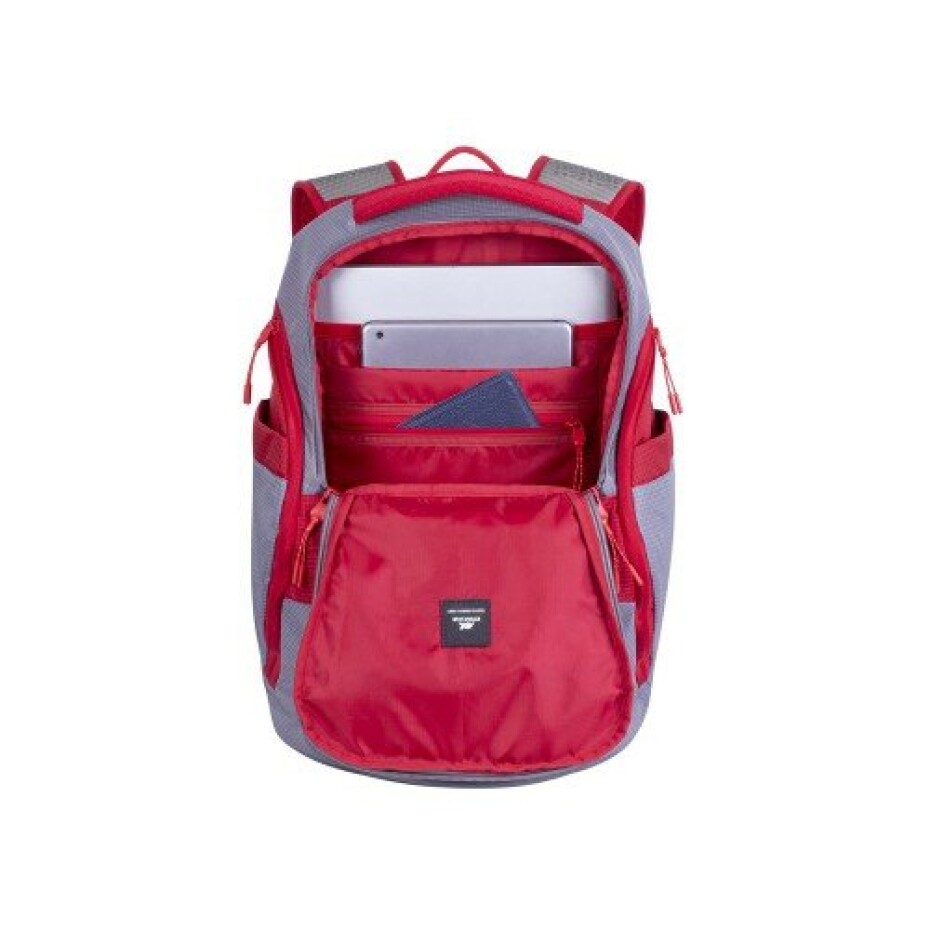 Riva Case 5225 spotovní batoh pro notebook 15,6", šedo-červená, 20 l - main (10)