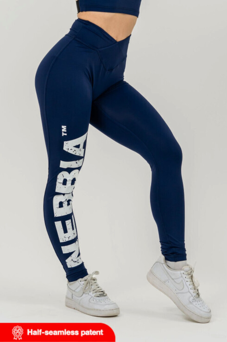 Dámské legíny Nebbia Barbell Therapy Glute Check Blue XS - main (3)