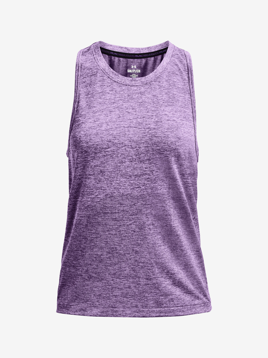 Under Armour Fialové sportovní tílko UA Seamless Stride Singlet - main (4)