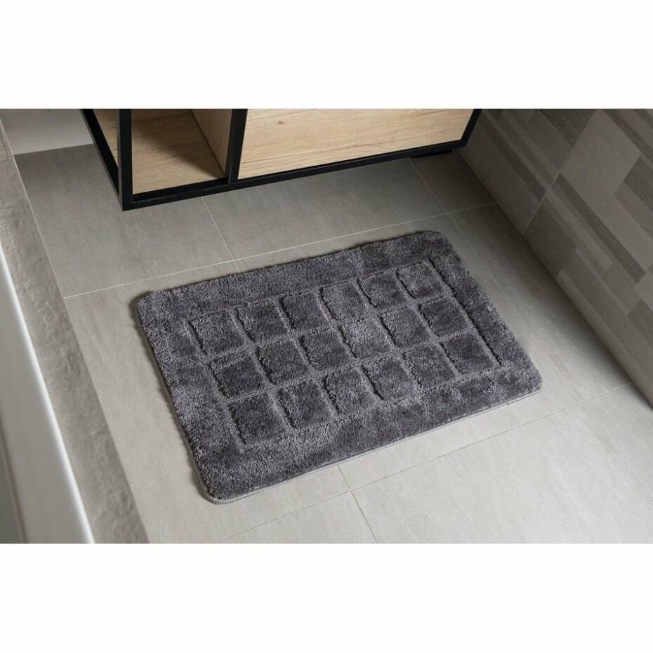 RIDDER 1712300 Delhi koupelnová předložka s protiskluzem 50 x 80 cm, tmavě šedá - main (7)