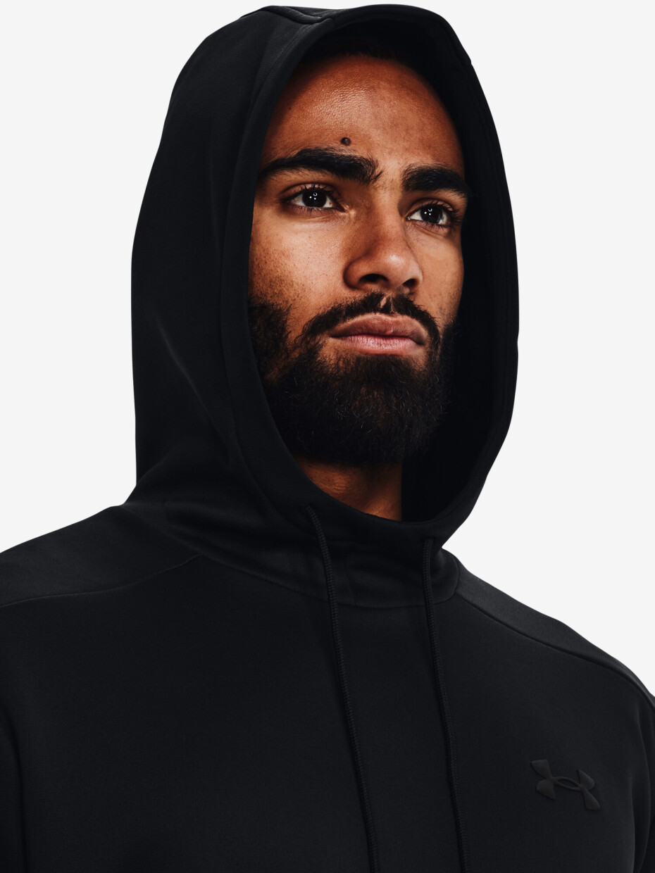 Pánská mikina Under Armour  Fleece Hoodie-BLK XL - main (2)