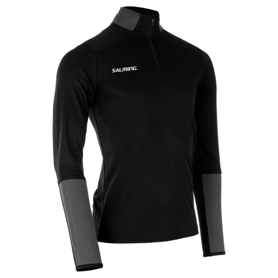 Salming Core 21 Halfzip Jkt Black/Asphalt - main (0)