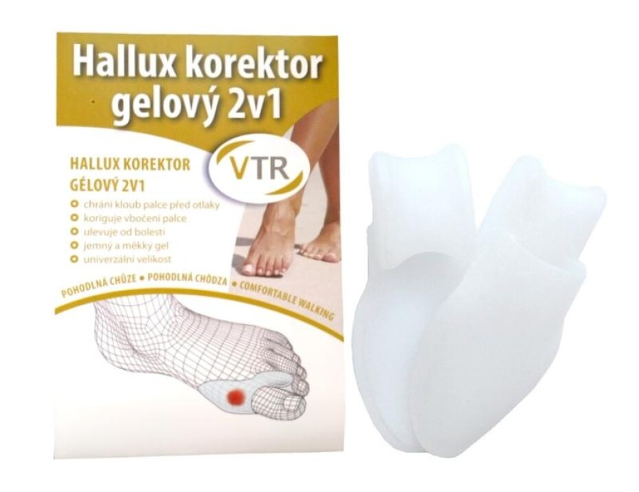VTR Hallux korektor gelový 2v1 - main (0)